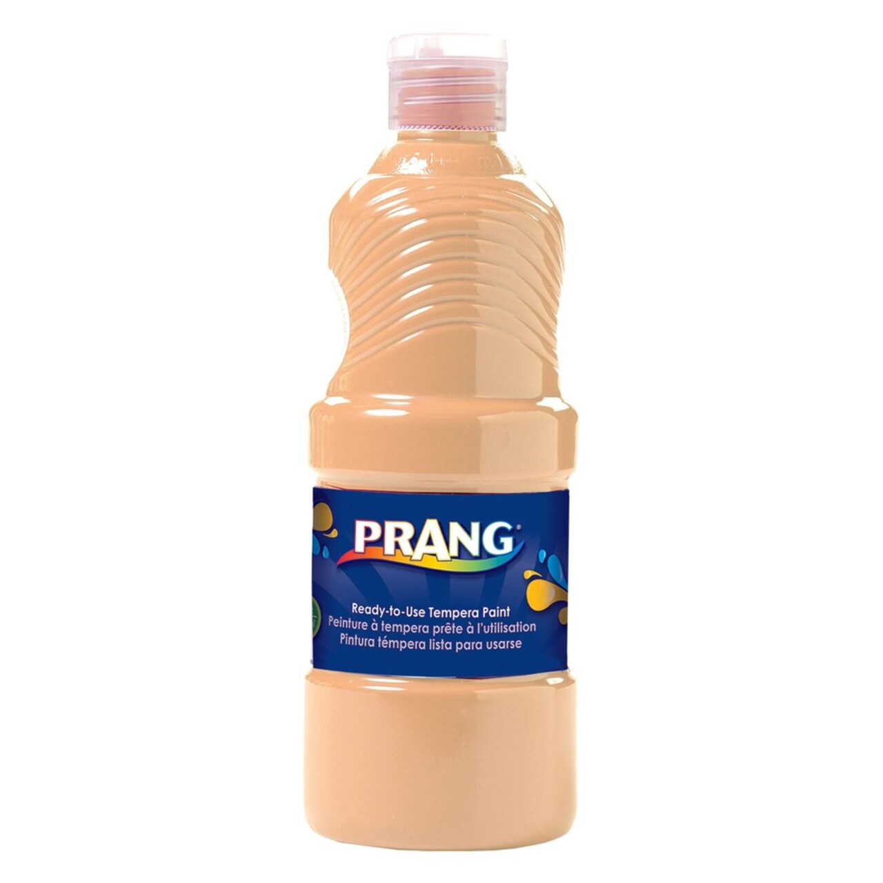 Prang 16 oz. Dispenser-Cap Bottle Ready-to-Use Tempera Paint - Peach